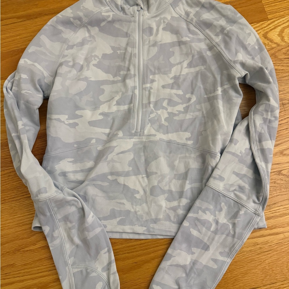 lululemon athletica Gray Camo Hoodie